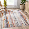 Dillon Bohemian Vintage Stripes Multi Rug