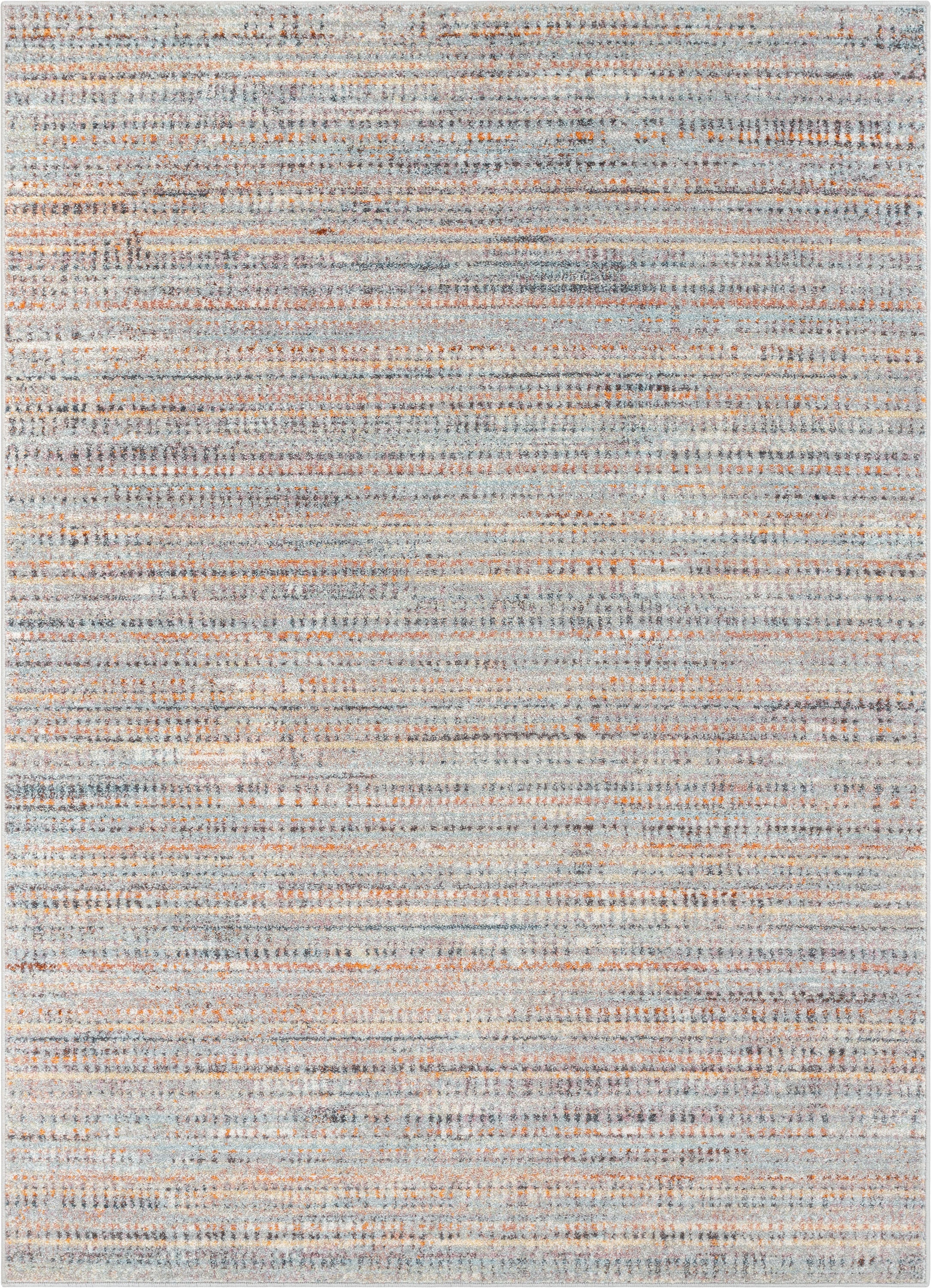 Collins Vintage Abstract Stripes Grey 5'3" x 7'3" Rug