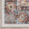 Grande Bohemian Oriental Botanical Border Ivory Rug