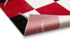 Joy Red Modern Rug 7'10" x 9'10"