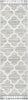 Avery Moroccan Lattice Trellis Cream High-Low Textured Rug