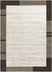 Contessa Ivory Modern Border Distressed Rug