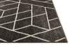 Tume Grey Modern Tiled 5'3" x 7'3" Geometric Rug