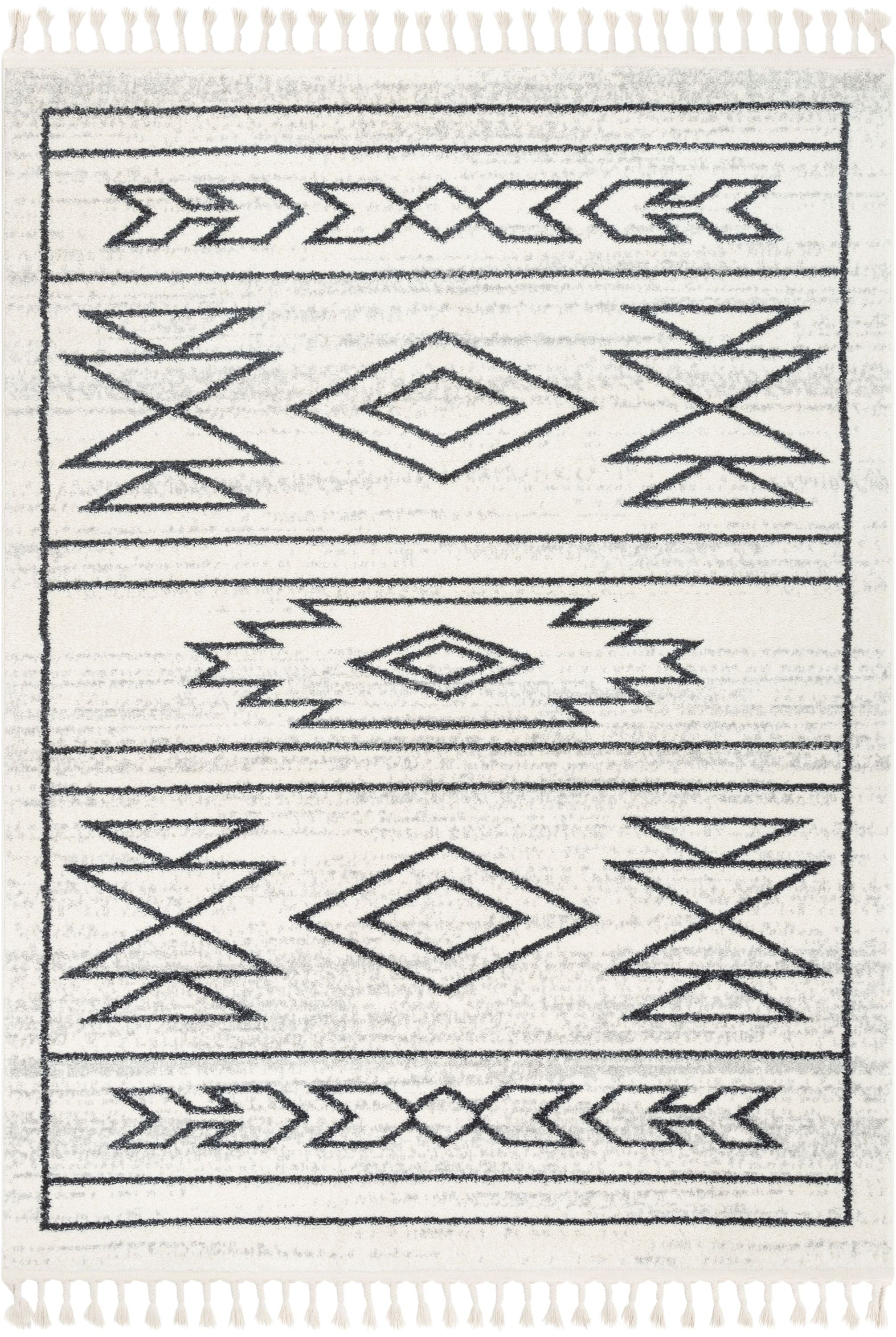 Gota Moroccan Tribal Ivory Rug