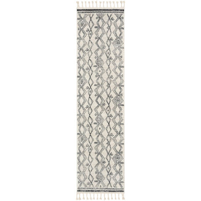 Darcy Modern Farmhouse Tribal Pattern Ivory Rug