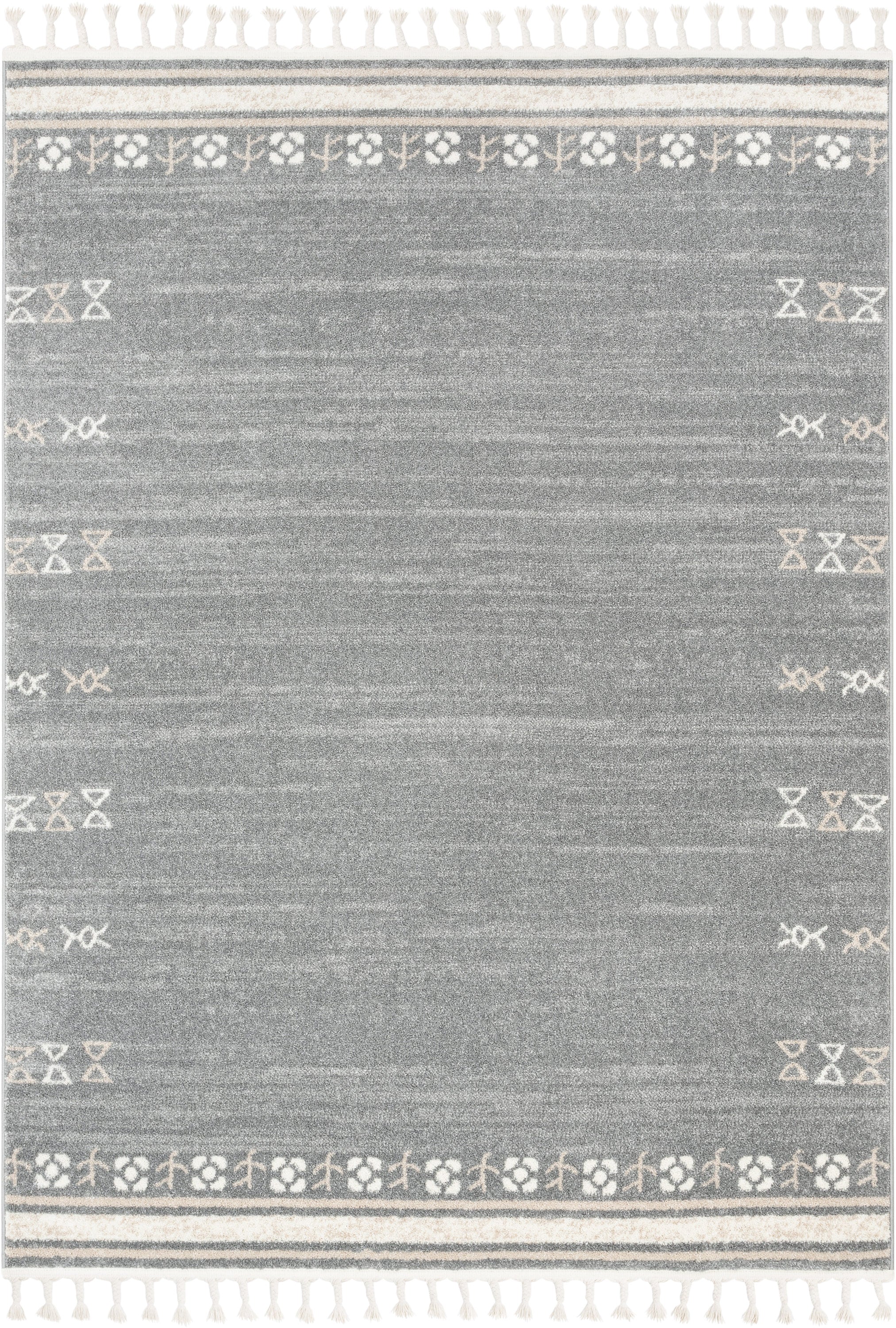 Capa Nordic Tribal Grey Rug