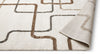 Juillet Ivory Modern Geometric Solid Lines Rug