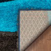 Balboa Modern Abstract Shag Multi 3D Textured Thick & Soft Shag Rug