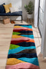 Balboa Modern Abstract Shag Multi 3D Textured Thick & Soft Shag Rug