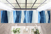 Apallo Modern Geometric Light Blue 3D Textured Thick & Soft Shag Rug