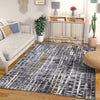 Unimaginable Grey Modern  Rug 3'11" x 5'3"