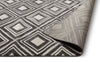 Lovely Squares Grey Modern Geometric Rug