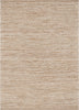 Willow Natural-Fiber Chevron Natural Hand-Woven Chunky-Textured 5' x 7'6" Rug