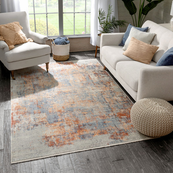 Trafalgar Global Vintage Abstract Distressed Multi Rug By Chill Rugs