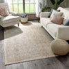 Zocalo Global Vintage Oriental Distressed Cream Rug By Chill Rugs
