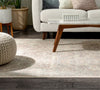 Zocalo Global Vintage Oriental Distressed Cream Rug By Chill Rugs