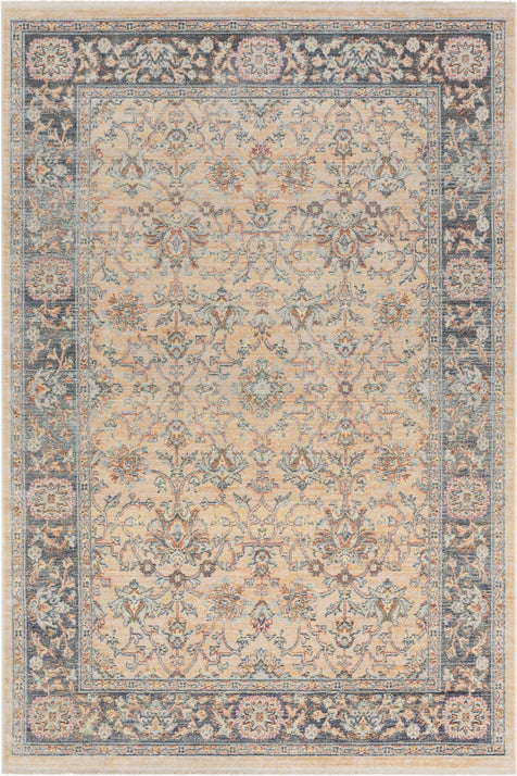 Paley Global Vintage Oriental Floral Cream Rug