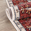 Savona Persian Floral Medallion Red Rug