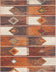 Socorro Burnt Orange Mid-Century Scandinavian Southwestern Rug
