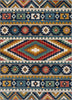 Dover Southwestern Tribal Bohemian Geometric Multi-color Rug