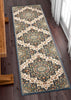 Oracle Blue Traditional Medallion Authentic Rug