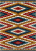 Mia Southwestern Tribal Aztec Bohemian Blue Rug