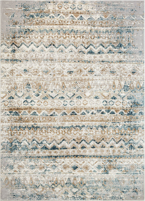 Santi Vintage Bohemian Blue Rug