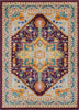 Celesita Purple Traditional Vintage Rug