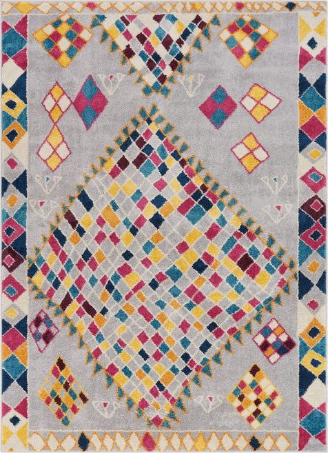 Sunshine Multi Modern Moroccan Rug