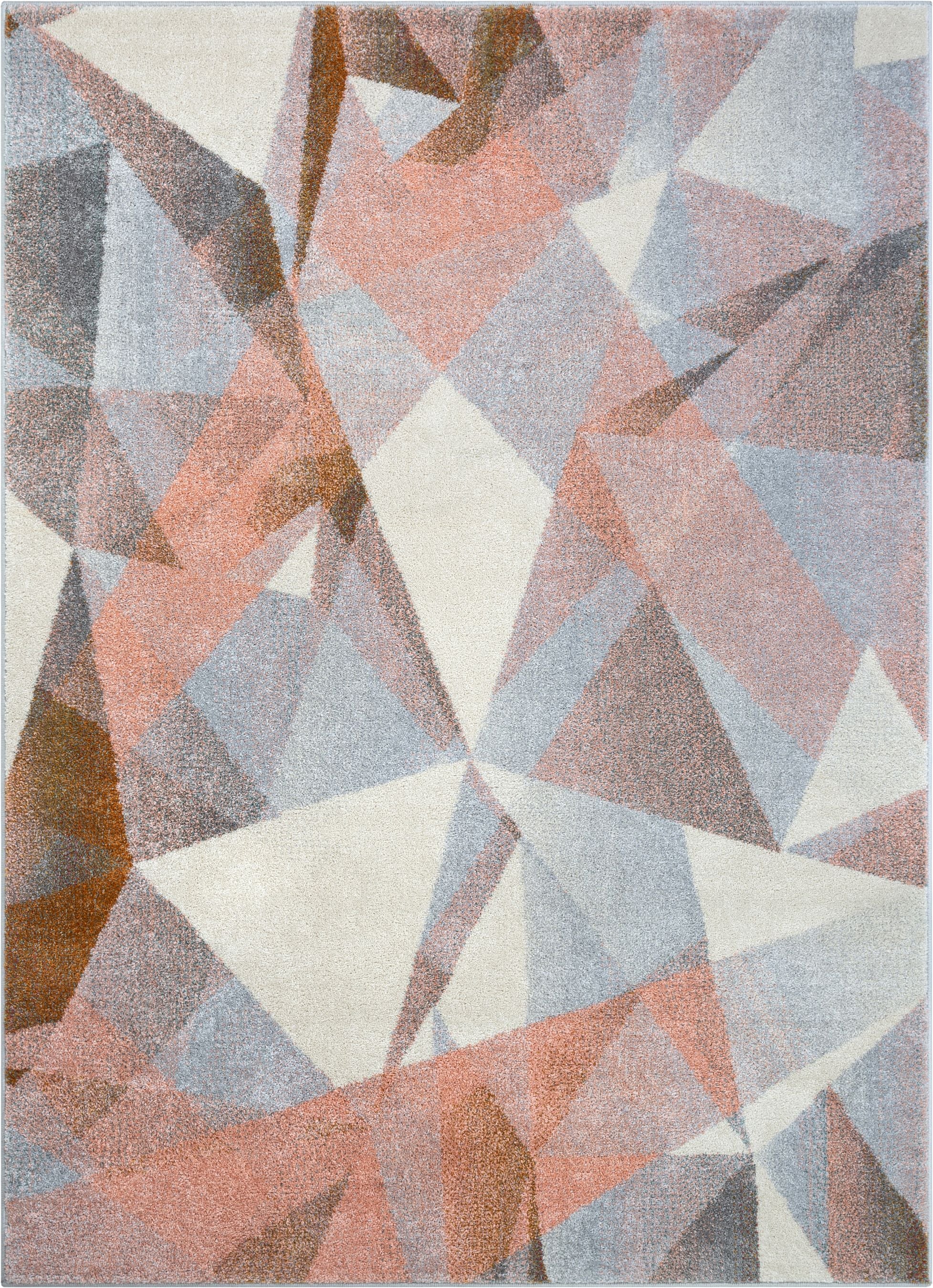 Naomi Tranquil Pink Mid-Century Modern Rug