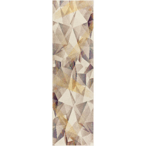 Naomi Beige Mid-Century Modern Rug