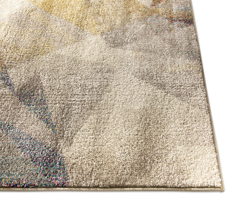 Naomi Beige Mid-Century Modern Rug