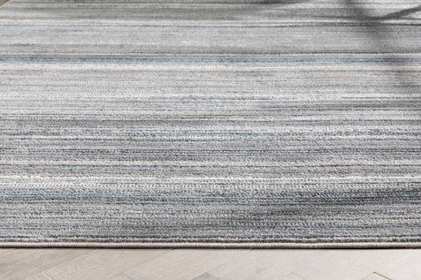 Giselle Modern Abstract Striped Grey Rug