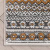Custom Size Runner Sahil Moroccan Tribal Stripe Grey Choose Your Width x Choose Your Length Hallway Runner Rug