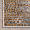 Custom Size Runner Elyse Abstract Modern Dots Grey Choose Your Width x Choose Your Length Hallway Runner Rug