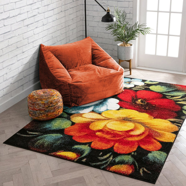 Congratulations Multi Modern Rug