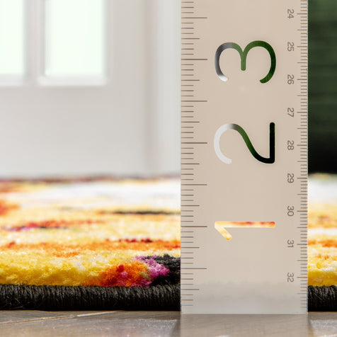 Partridge Multi Modern Bright Abstract Rug