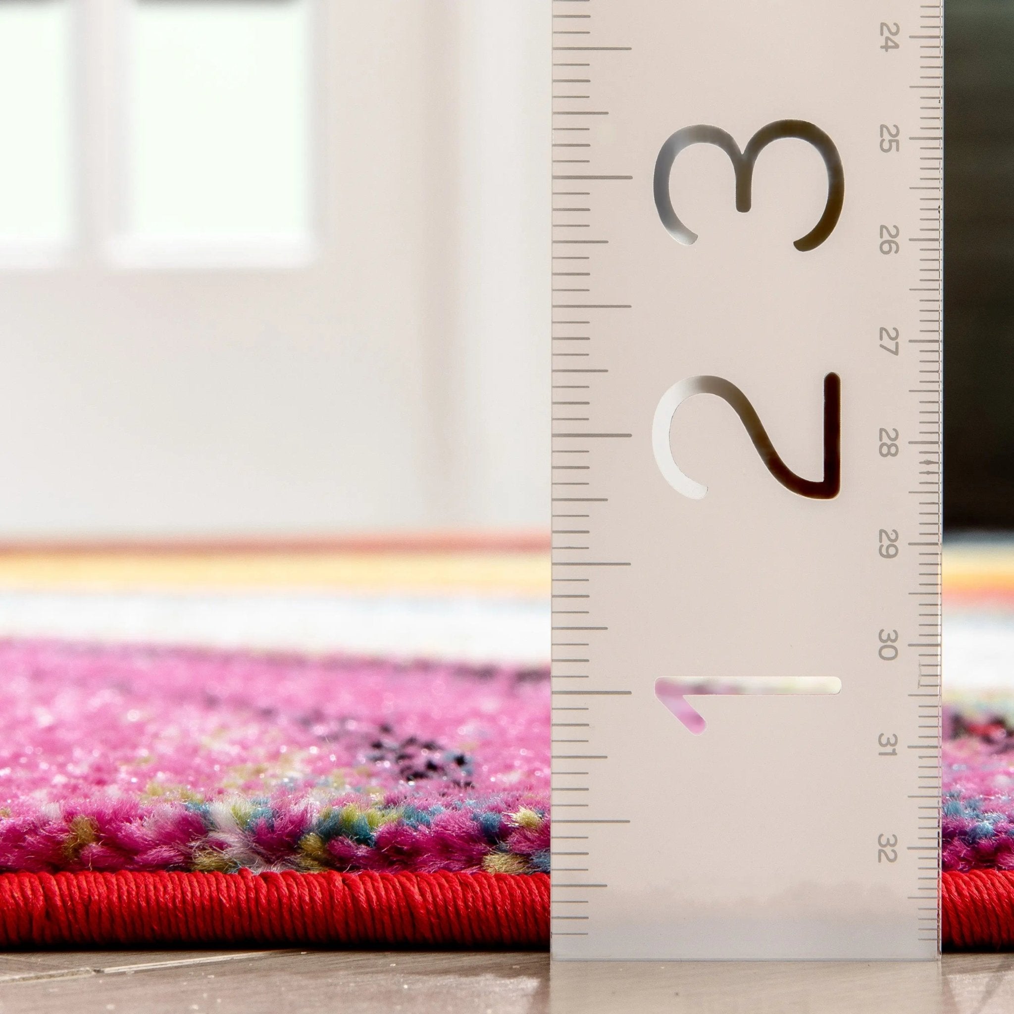 Pleasure Multi Modern Bright Rug Well Woven