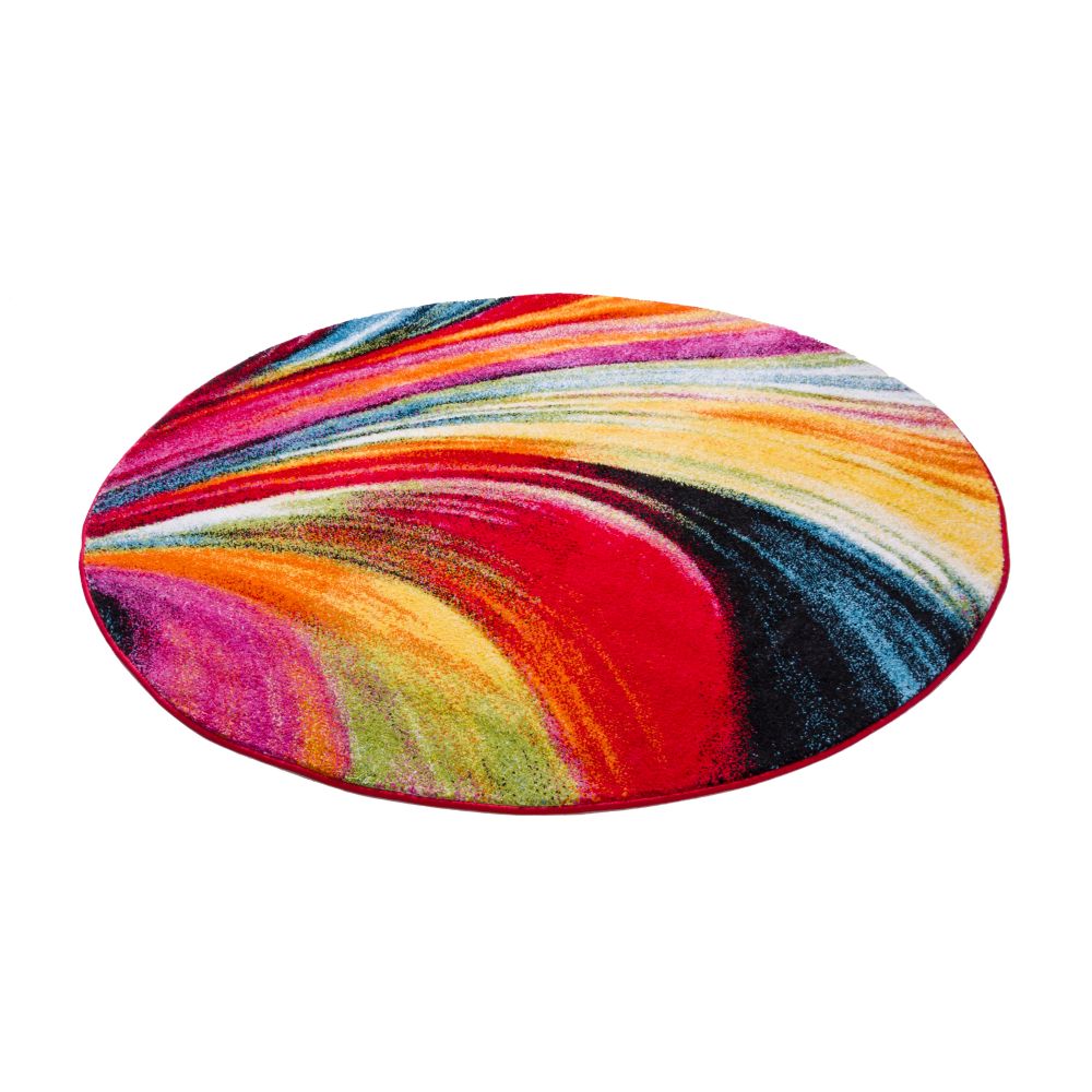 Pleasure Multi Modern Bright Rug