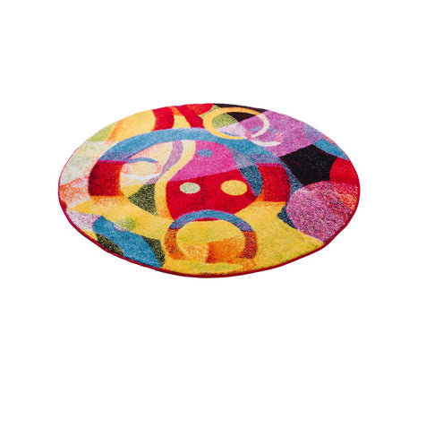 Brilliant Multi Modern Bright Rug