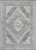 Lila Blue Modern Southwestern Rug 5'3" x 7'3"