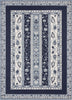 Milo Blue Modern Paisley Antique Rug