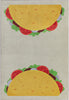 Double Taco Novelty Multi Yellow Flat-Weave Rug