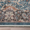 Liana Vintage Oriental Teal Flat-Weave Rug