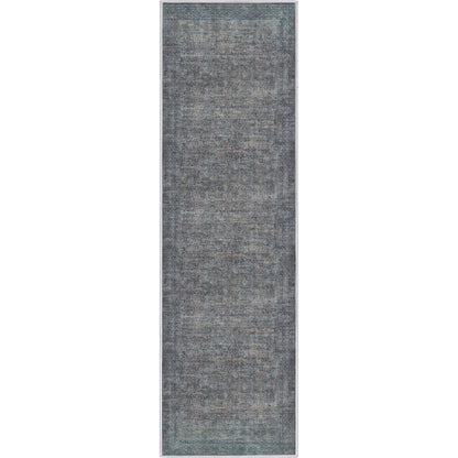 Juliette Vintage Persian Oriental Blue Flat-Weave Rug