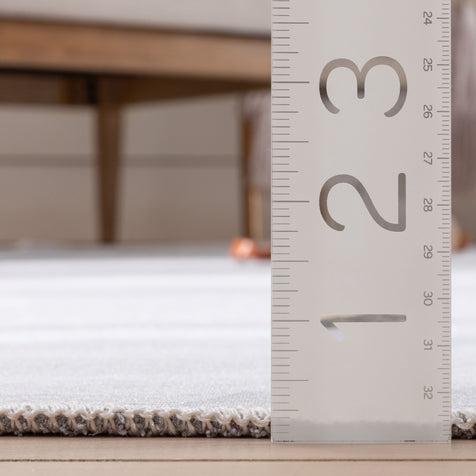 Cloud 9 Modern Peach Kids Flat-Weave Rug