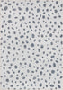 Animal Dots Modern Ivory Black Area Flat-Weave Rug