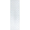 Lattice Moroccan Trellis Ivory Light Blue Flat-Weave Rug
