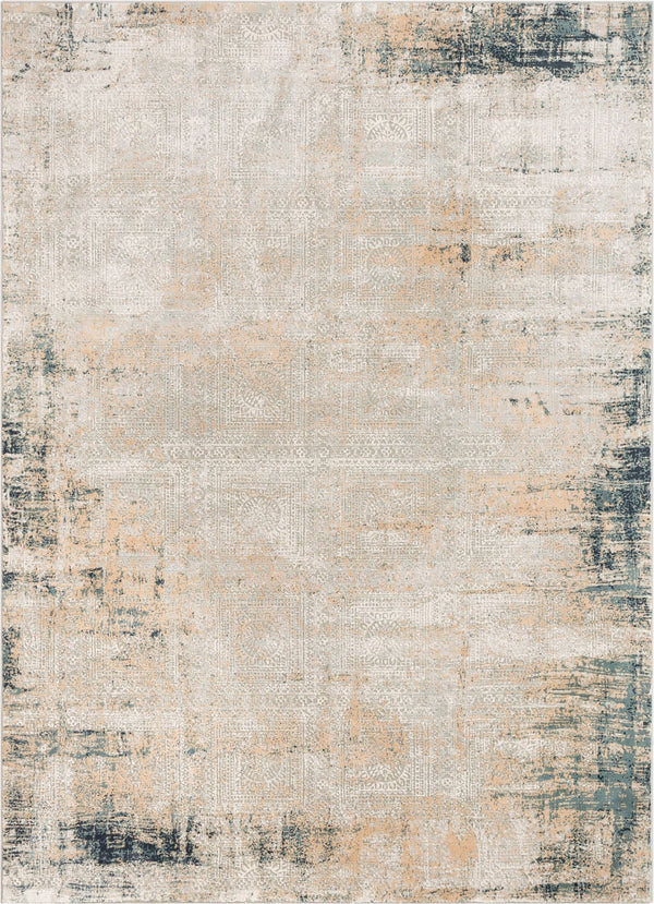 Marius Gold Vintage Persian Mosaic High-Low Rug