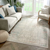 Grace Grey Vintage Persian Oriental High-Low Rug